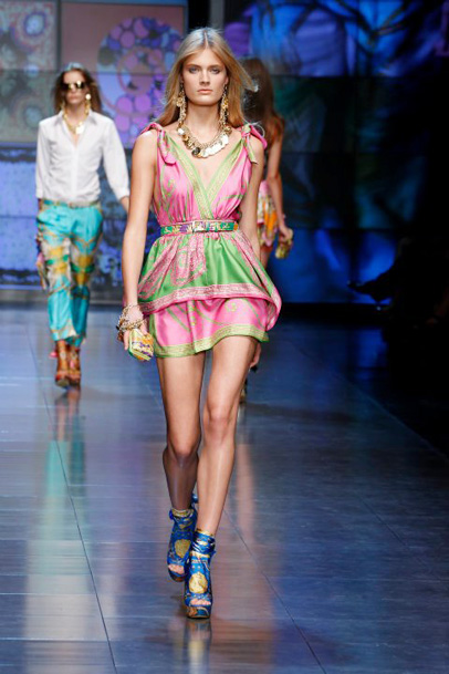 D&G 2012 Spring Summer Womens Runway Collection – Designer Denim Jeans ...