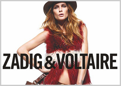 Zadig et Voltaire 2011-2012 Fall Winter Ad Campaign