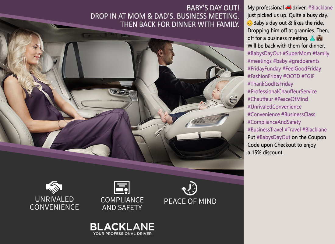Blacklane Social Media Manager Sample Post