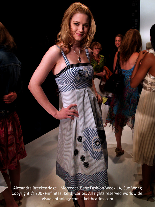 Alexandra Breckenridge - Fashion Week Portrait