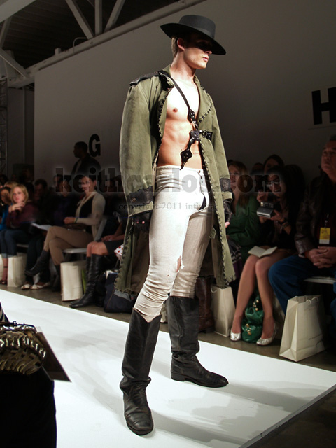 Anthony Franco runway catwalk at Mercedes-Benz Fashion Week Los Angeles