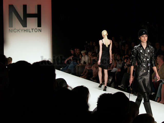 Nicholai featuring Nicky Hilton at Mercedes-Benz Fashion Week Los Angeles